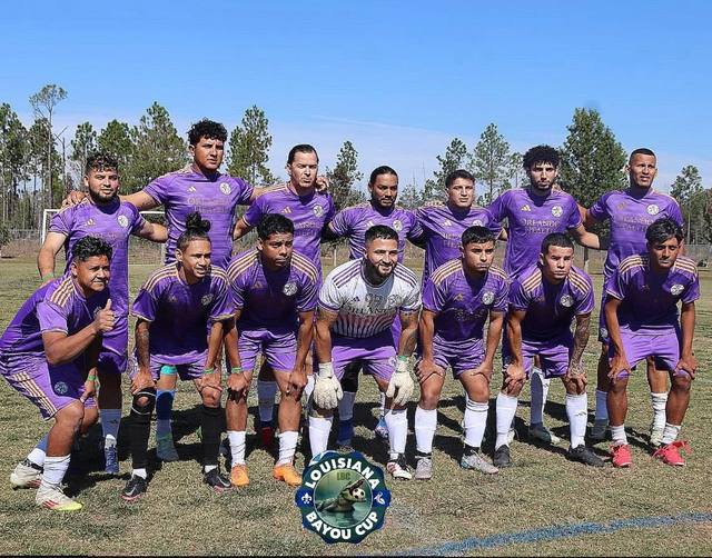 Equipo varonil en la Louisiana Bayou Cup
